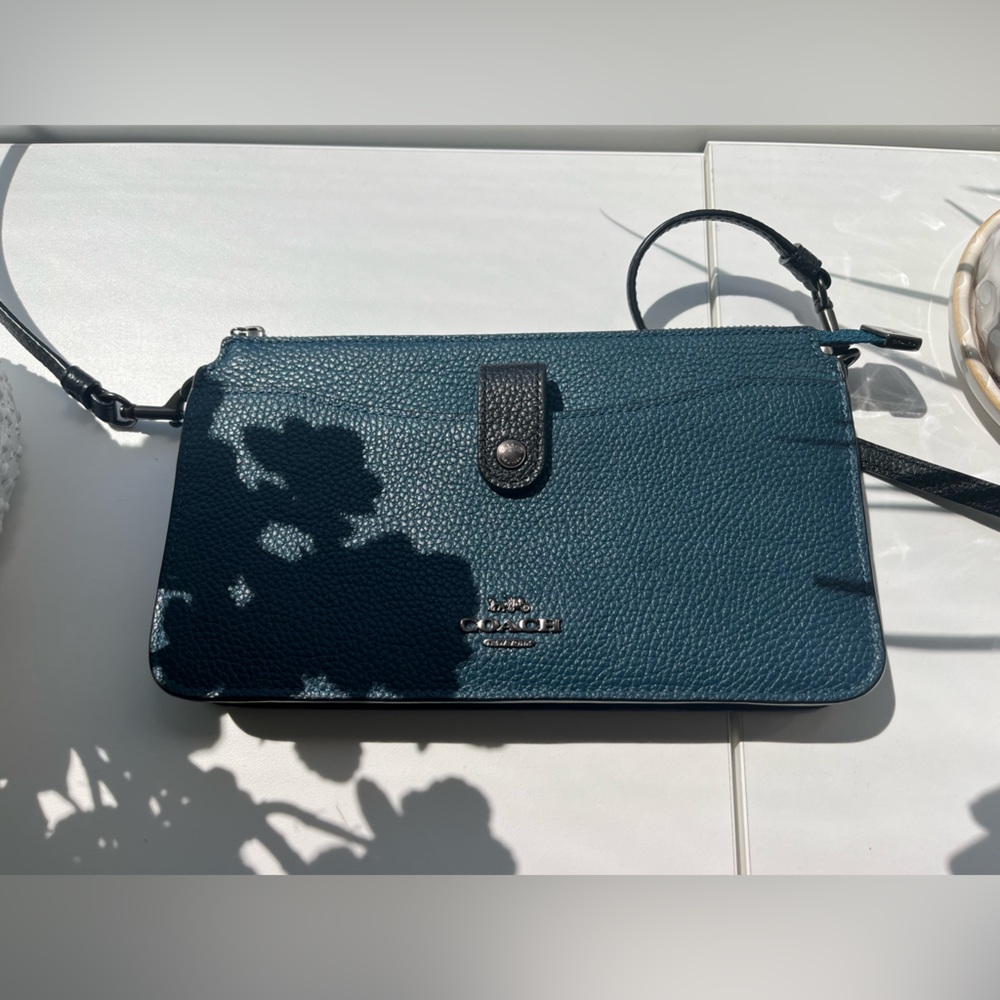 90s/Y2K Whimsigoth Coach leather purse